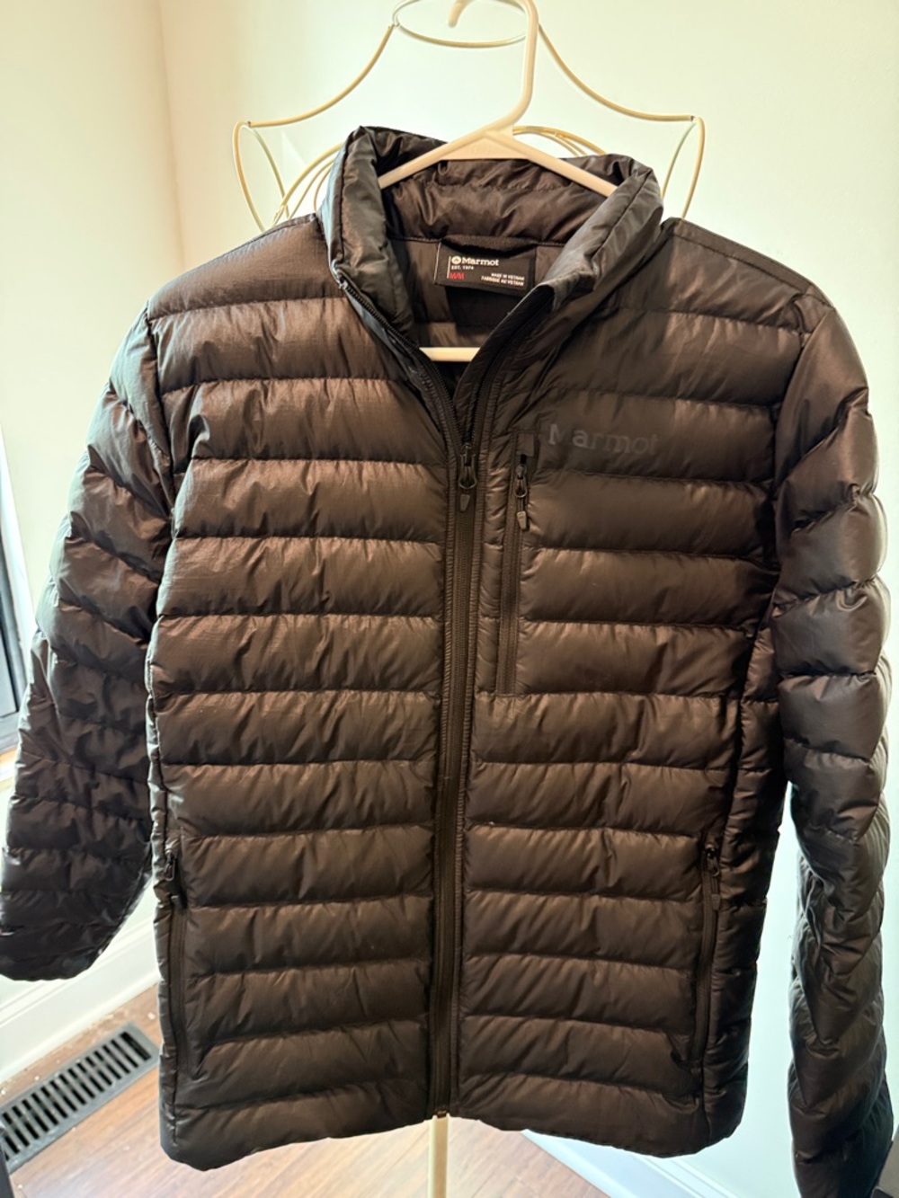 Marmot Women’s Black Quilted Down Puffer Jacket